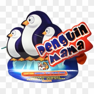 Fireworks Video Of Penguin Mama - Penguin Clipart
