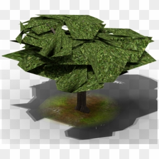 Acacia Tree - Origami Clipart