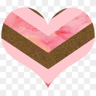 Hearts Love Goldglitter Glitter Freetoedit - Heart Clipart