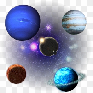 Galaxy Clipart Planet - Planet Stickers In Picsart - Png Download
