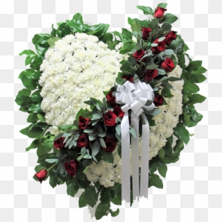 Elegant Remembrance Heart - Bouquet Clipart