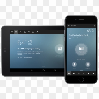 Securenet-smartlink6 Tablet And Phone - Smartphone Clipart