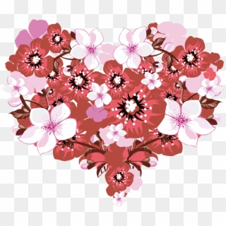 Bouquet Vector Valentine Flower - Картинки Цветы И Сердечки Clipart
