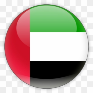 Illustration Of Flag Of United Arab Emirates - Abu Dhabi Flag Icon Clipart