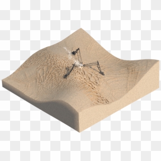 As The Wind Blows More And More Sand Accumulates On - Envelope Clipart