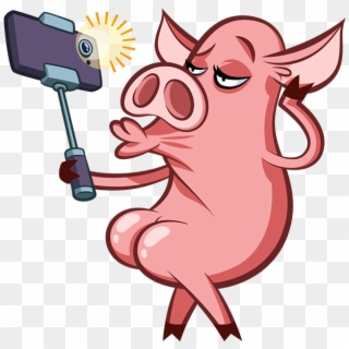 Pete The Pig Messages Sticker-4 - Stickers Messenger Png Clipart