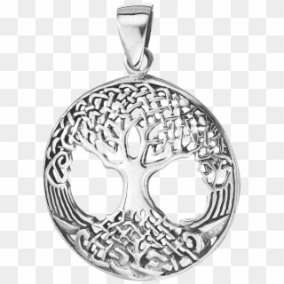 Sterling Silver Celtic Tree Of Life Pendant - Pendant Clipart