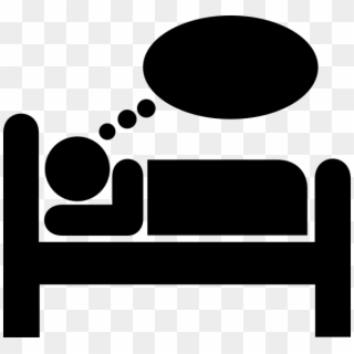 Sleep Clip Art - Bed Icon .png Transparent Png