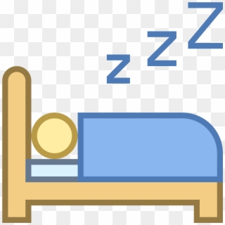 Sleeping Icon Pencil And - Bed Icon Clipart