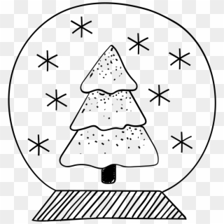 Snow Globe Coloring Page Ultra Pages Inside - Coloriage Oliver Et Compagnie Clipart