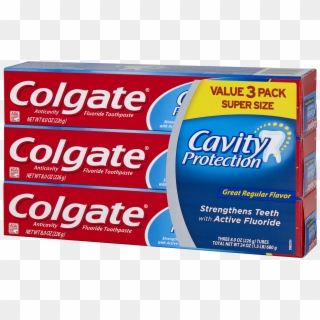 Colgate Cavity Protection Fluoride Toothpaste - Colgate Clipart