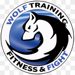 Logo Wolf Training - Emblem Clipart