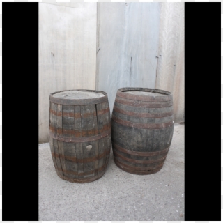 0010001 Wooden Barrels X23 - Wine Clipart