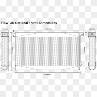 Uk National Flow Frames - Monochrome Clipart