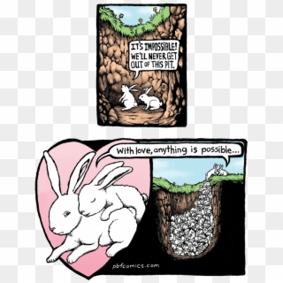 Bunny Pit - « - Hilarious Comics With Dark Endings Clipart