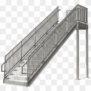 Steel Stair Png , Png Download - Boom In Steel Structure Clipart