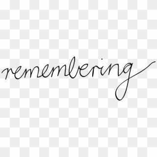 Remembering Thinwa - Remembering Word Clipart