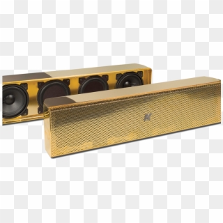 K Array Gold Plated Speakers Clipart