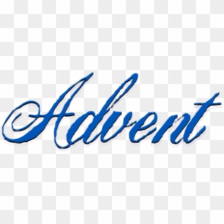 Advent Word Art For Clipart