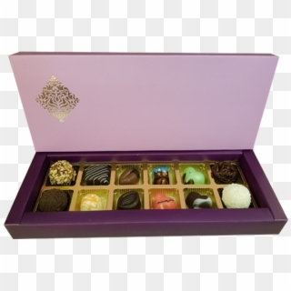 Purple Luxury Chocolate Box - Box Clipart
