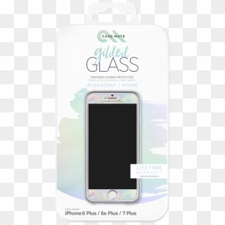 Iridescent Gilded Glass Iphone 7 Plus Screen Protector - Iphone Clipart
