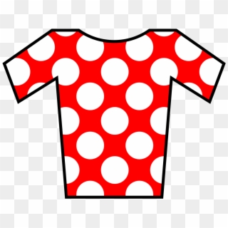 Jersey White Dots On Red Clipart