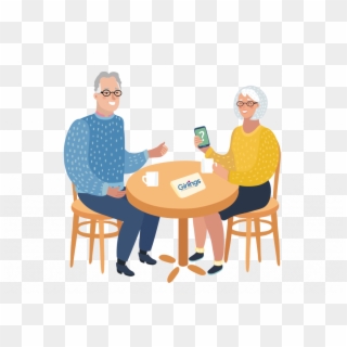 It's Also The One Thing That Can Put People Off Renting, - Couple In Restaurant Cartoon Clipart