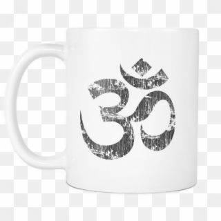 Om Namaste Symbol Mug - Buddhism Clipart