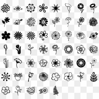 How To Draw Henna Designs - Small Drawings Of Flowers Easy Clipart