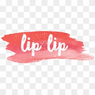 Lip Lip - Label Clipart