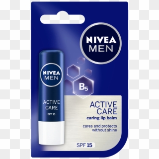 Active Care For Men - Nivea Lip Balm Men Clipart