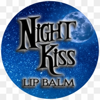 Night Kiss Lip Balm - Label Clipart