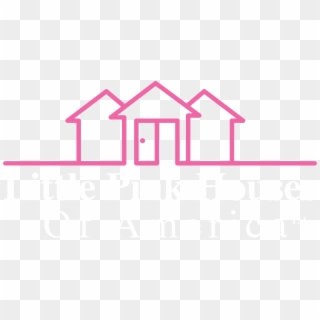 Little Pink Houses Of America Clipart
