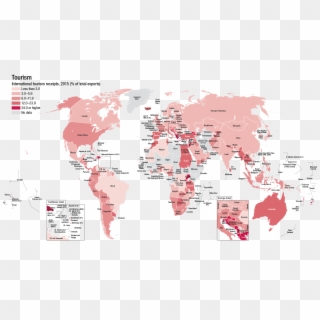 High-income Countries, World Bank - Food Crisis World Map Clipart