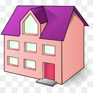 House Pink Cliparts - Non Living Things Clipart - Png Download