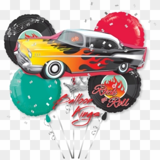 50s Rock And Roll Bouquet - 1950s Car Clipart - Png Download