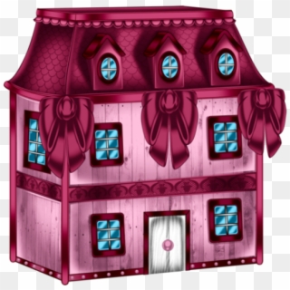 #freetoedit #pink #pinkhouse #dollhouse #house #pinkdollhouse - Toy Clipart