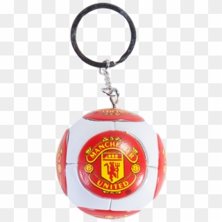 Manchester United Ball Keychain - Keychain Clipart