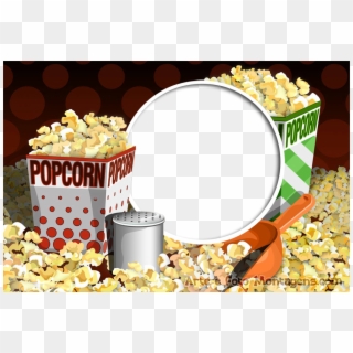 Cinema Pipoca Pop Corn - Popcorn Clipart