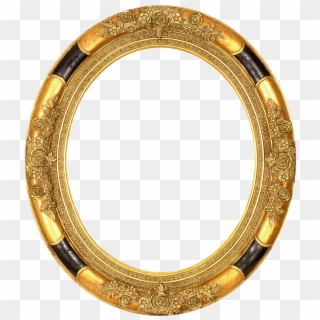 Frame Gold Embossed Antique Png Image - 3d Gold Circle Png Clipart