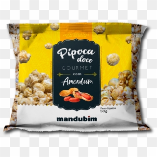Pipoca Gourmet - Pipoca Doce Com Amendoim Mandubim Clipart