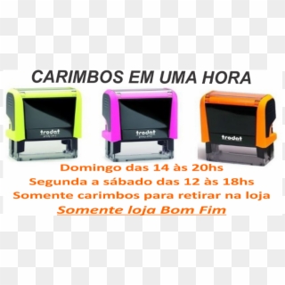 Carimbo - Trodat Printy 4911 Neon Clipart