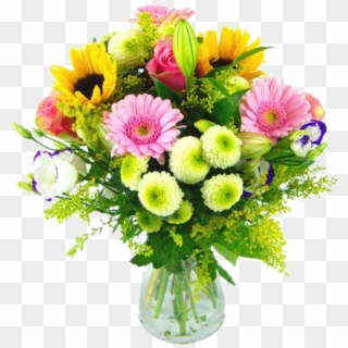 Rapidez, Calidad Y Frescura - Chrysanthemum Flower Bouquet Clipart