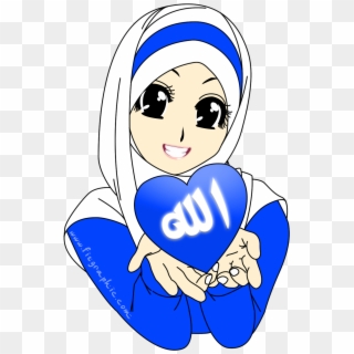 Cartoon Hijab , Png Download - Cartoon Hijab Clipart