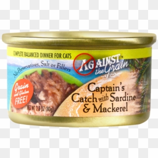 Against The Grain Captain's Catch With Sardine And - Cat Food Clipart