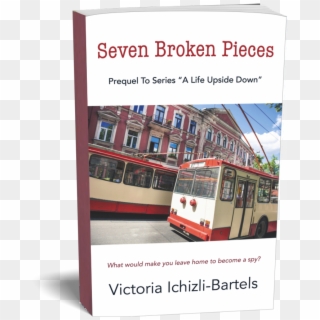 Seven Broken Pieces In 3d - Tram Clipart