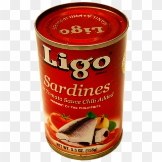 Ligo Sardines In Chili Tomato Sauce - Fish Products Clipart