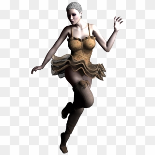 Dancer Woman Tutu Posing 1005369 - Animated Dancing Png Transparent Clipart