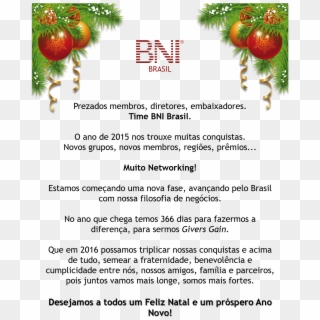 Mensagem De Natal - Strawberry Clipart