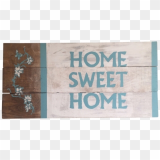 Cartel De Madera Home Sweet Home - Poster Clipart